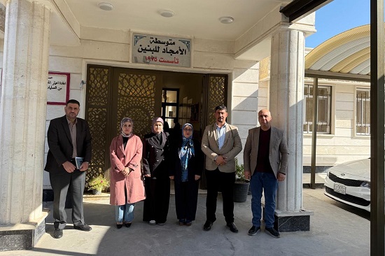 زيارة ميدانية توعوية إلى المدارس المتوسطة والثانوية في مدينة الرمادي